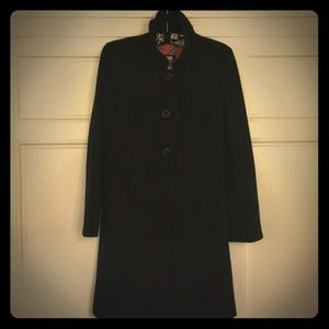 JCrew black ladies coat